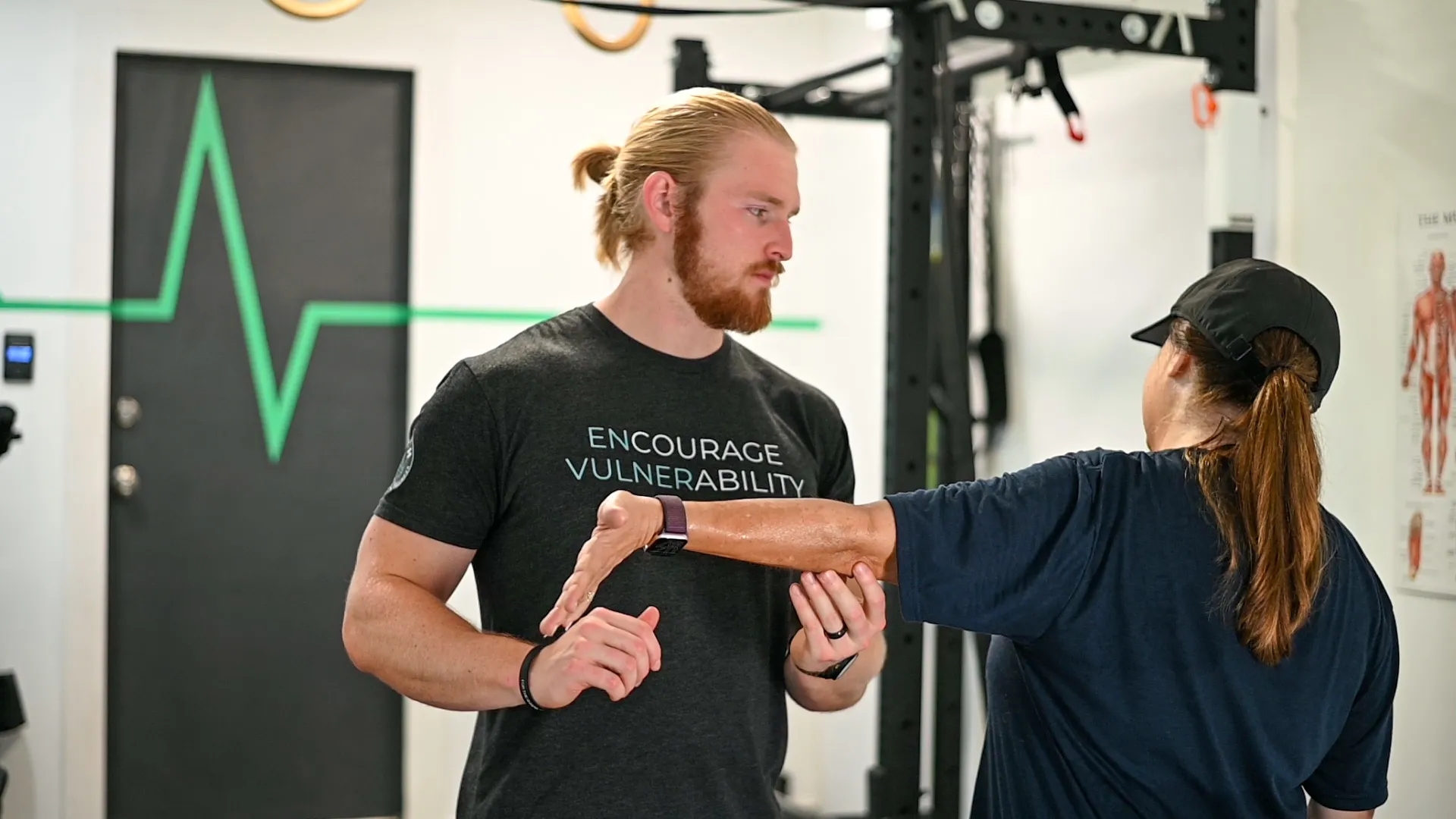 Jonathan Hoch coaching a client